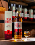 Cachaça Amburana Casa Forte Armazenada em Barril de Amburana – 700ml