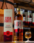 Cachaça Amburana Casa Forte Armazenada em Barril de Amburana – 700ml